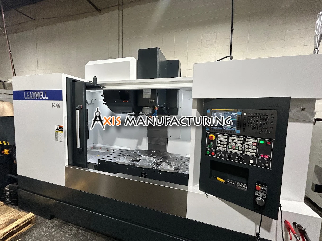 CNC Shop Floor Calgary